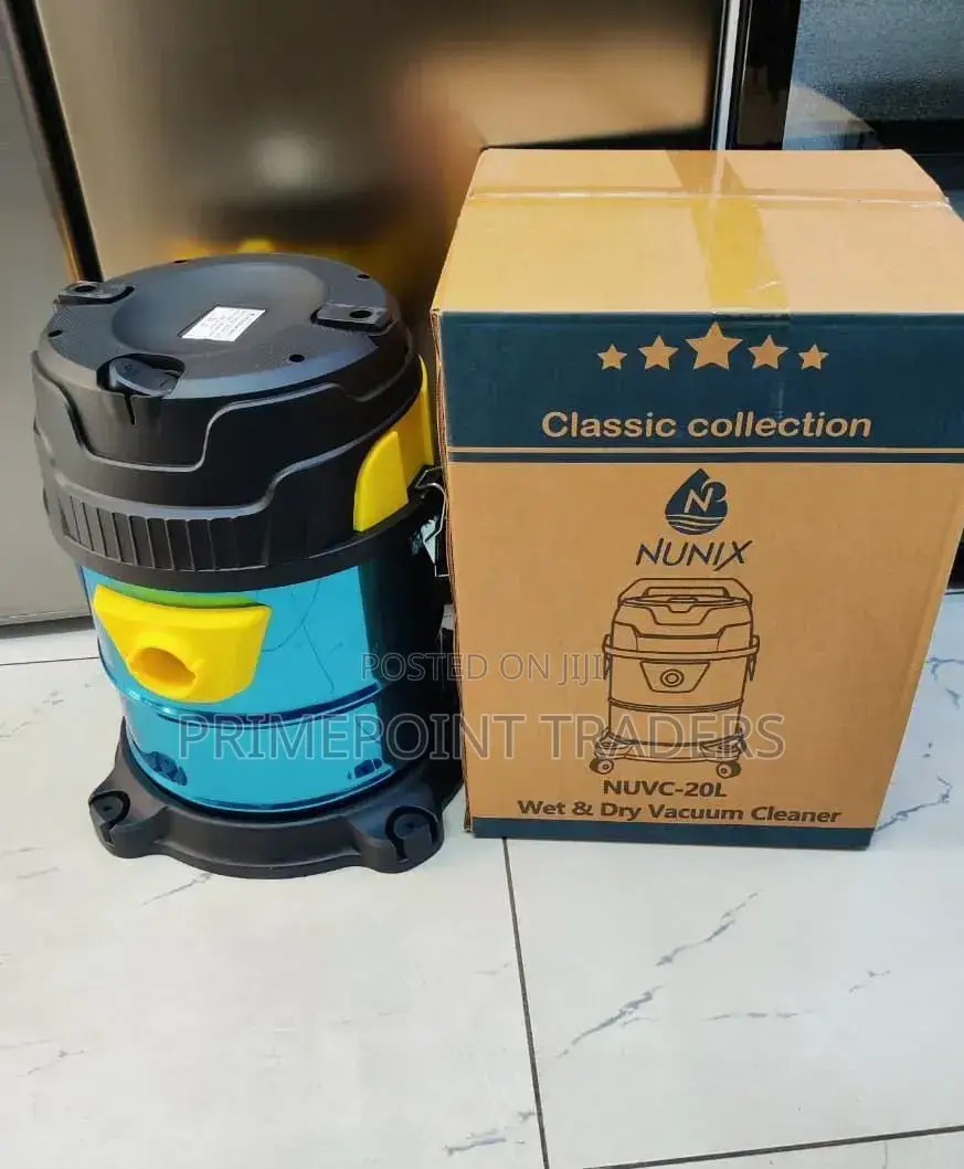 Nunix 20-Litre Multi-Purpose Vacuum Cleaner – Strong Suction for Every