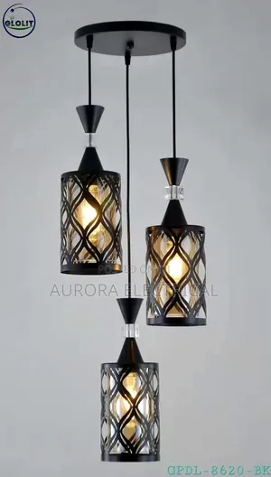 Hanging Pendant Light 3in 1