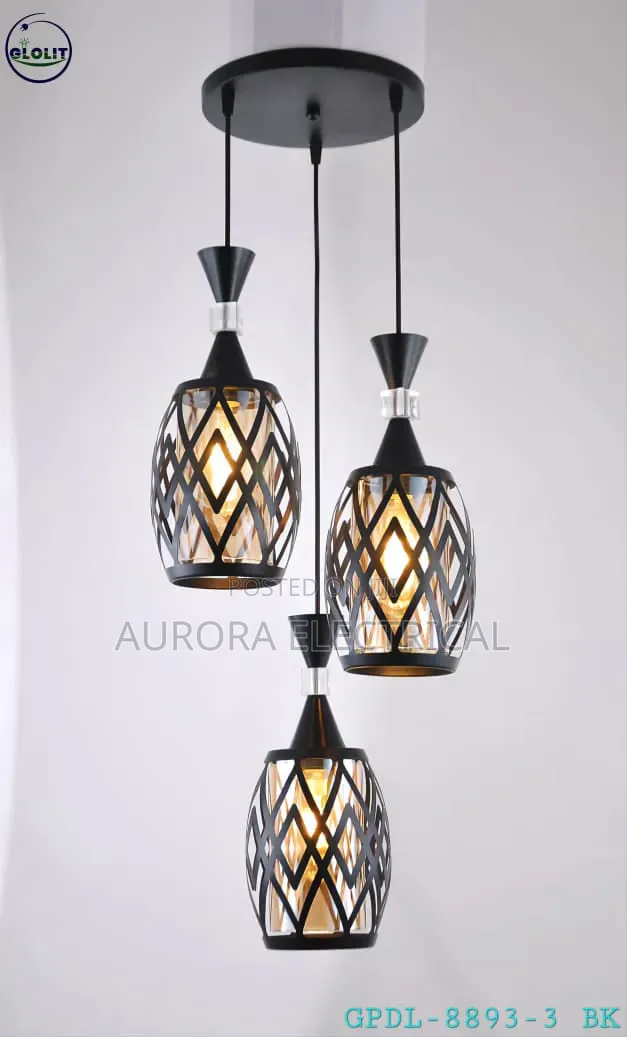 Hanging Pendant Light 3in 1