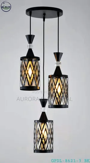 Hanging Pendant Light 3in 1