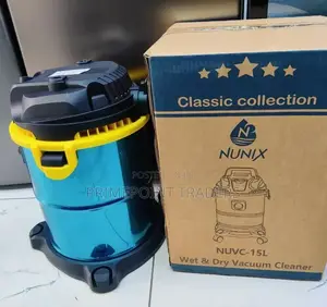 Nunix 15-Litre Wet Dry Vacuum Cleaner – Versatile Cleaning for Every