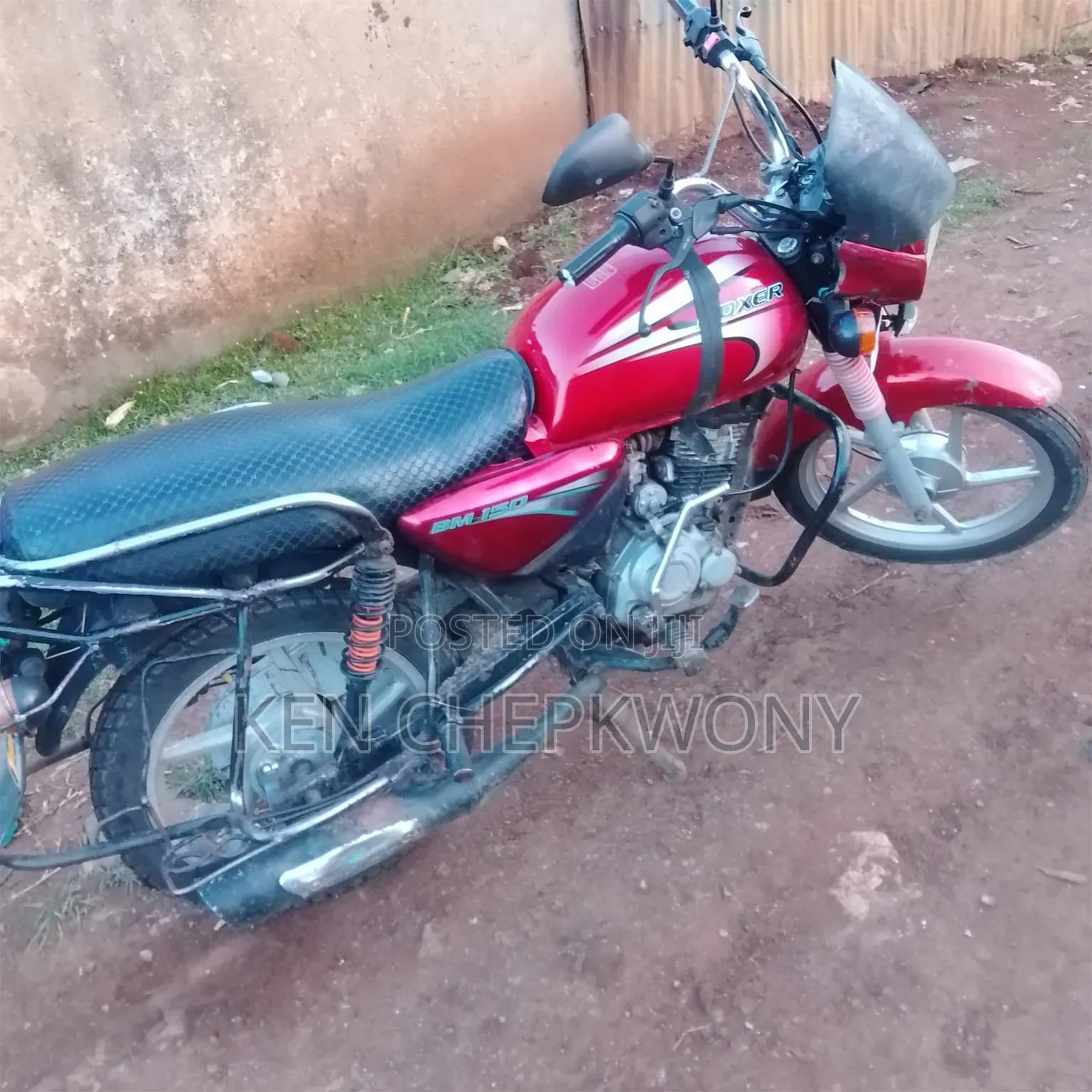 Bajaj Boxer 2018 Red