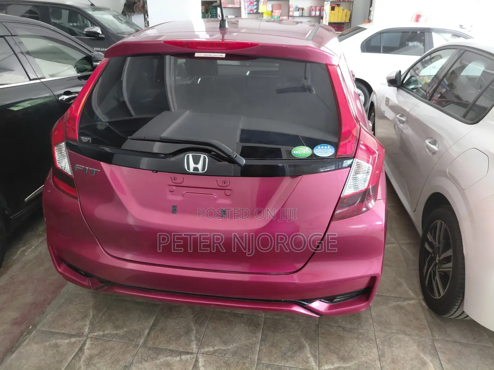 Honda Fit 2019 Maroon