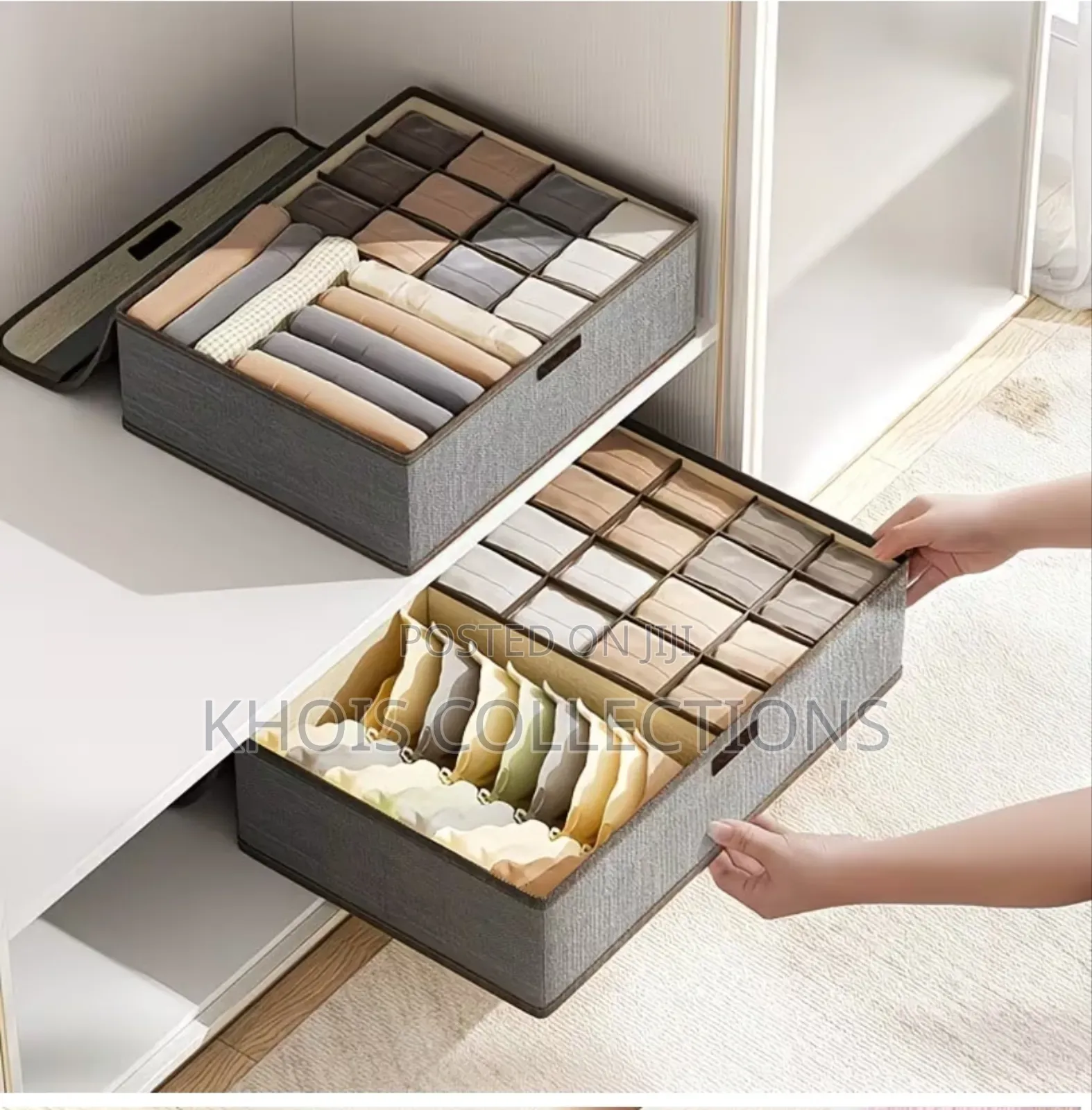 17 Grid Socks/Underwear Storage Box