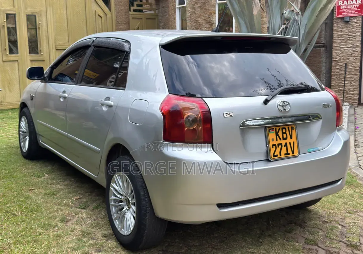 Toyota Corolla RunX 2006 Silver