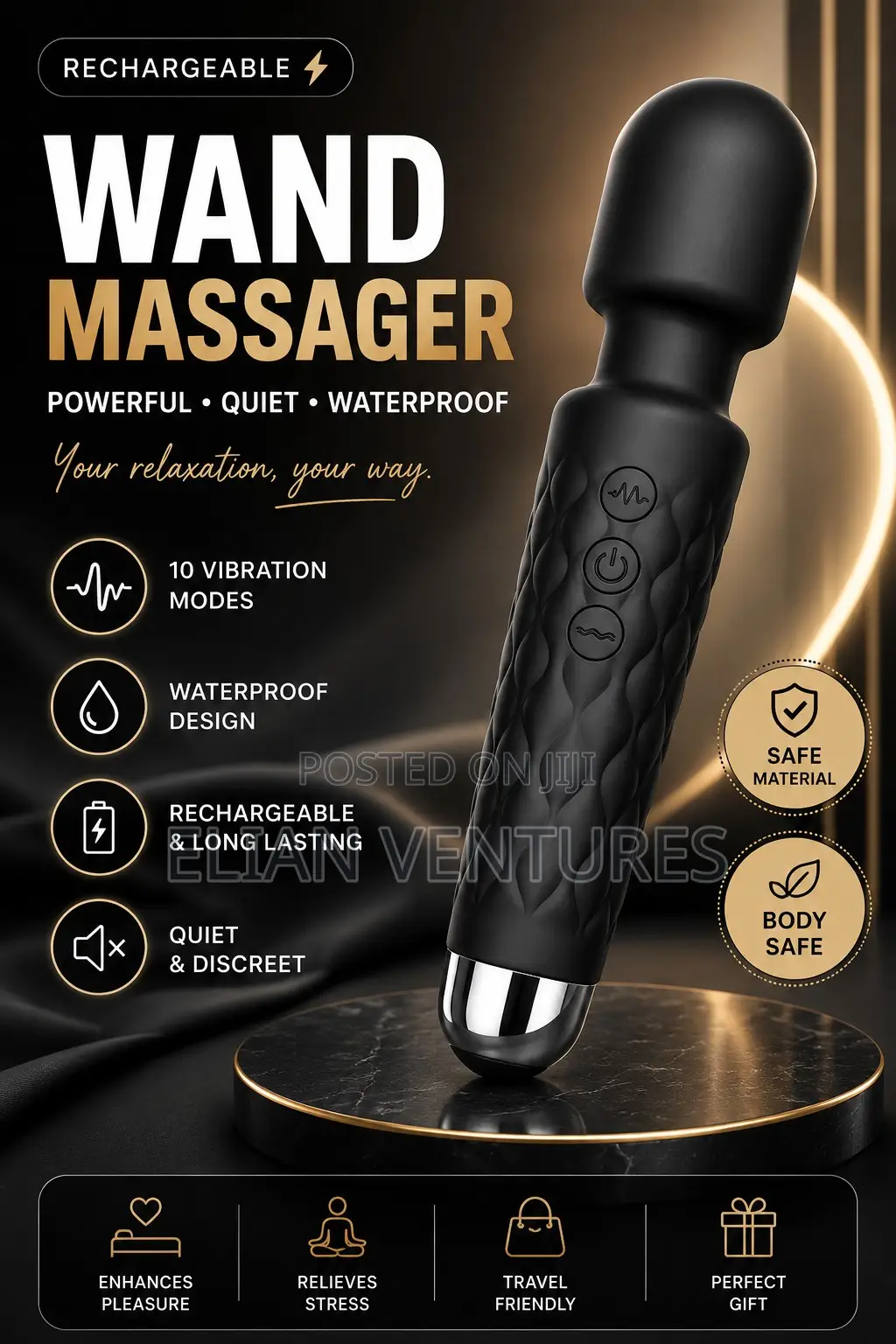 Unique Wand Massager Adult Sex Toy