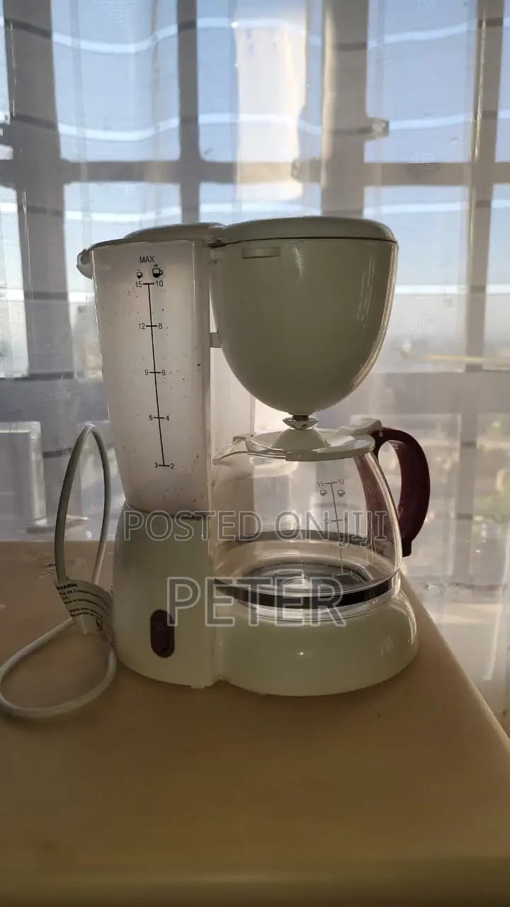 Lightly Used Electric Coffee Maker (1.25l / 15 Cups) – KSH 2,400