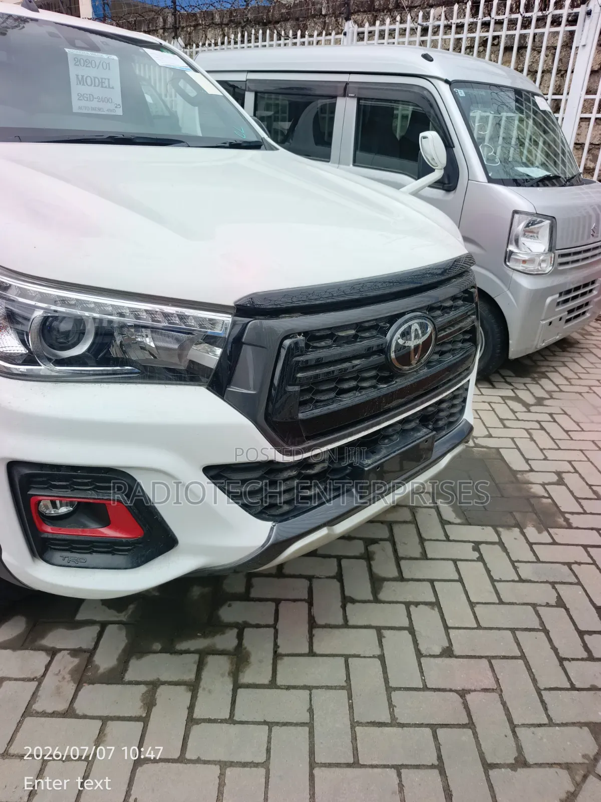 Toyota Hilux 2.5 Diesel 2020 White