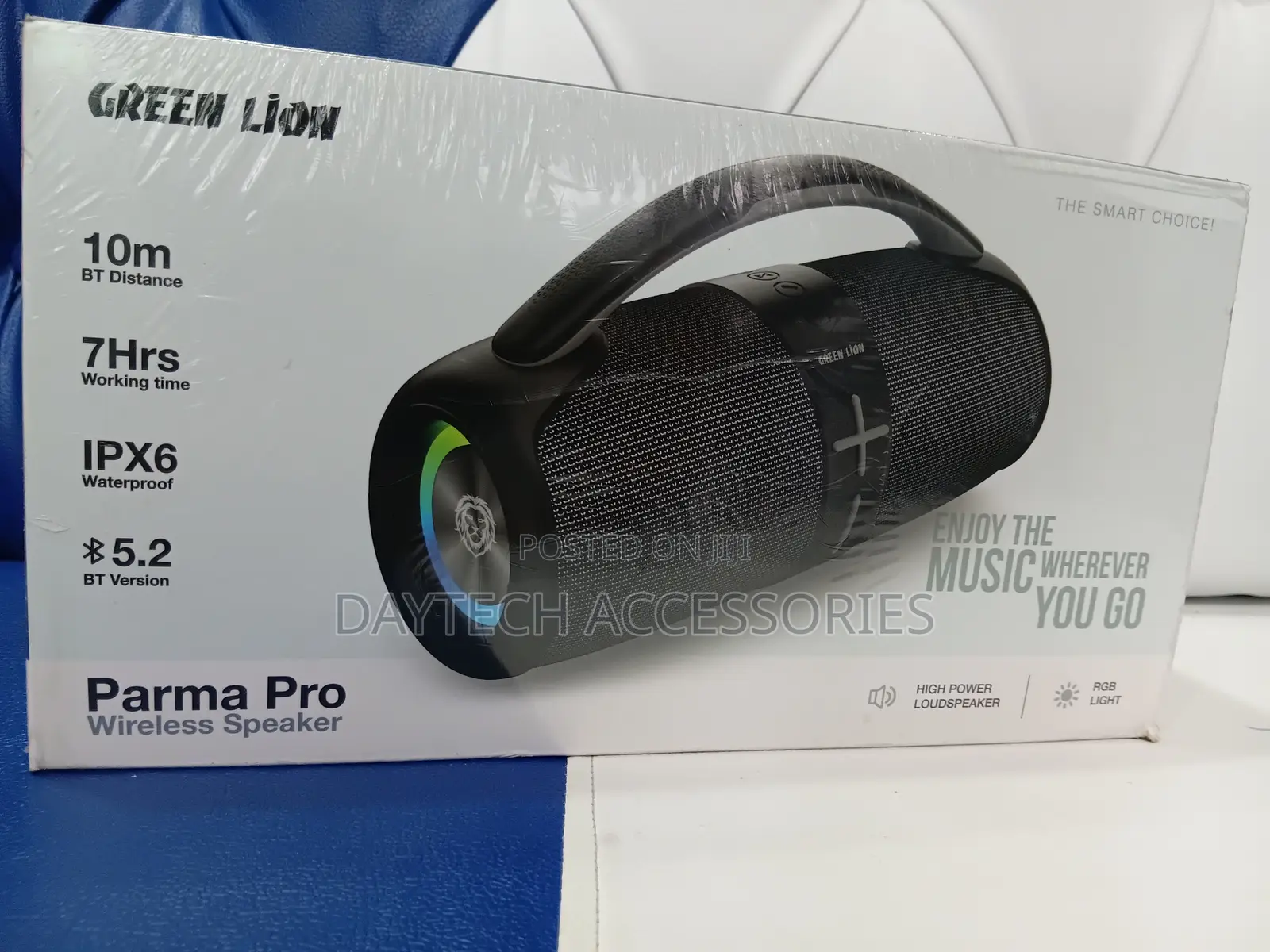 Green Lion Parma Pro Wireless Speaker With RGB Light.