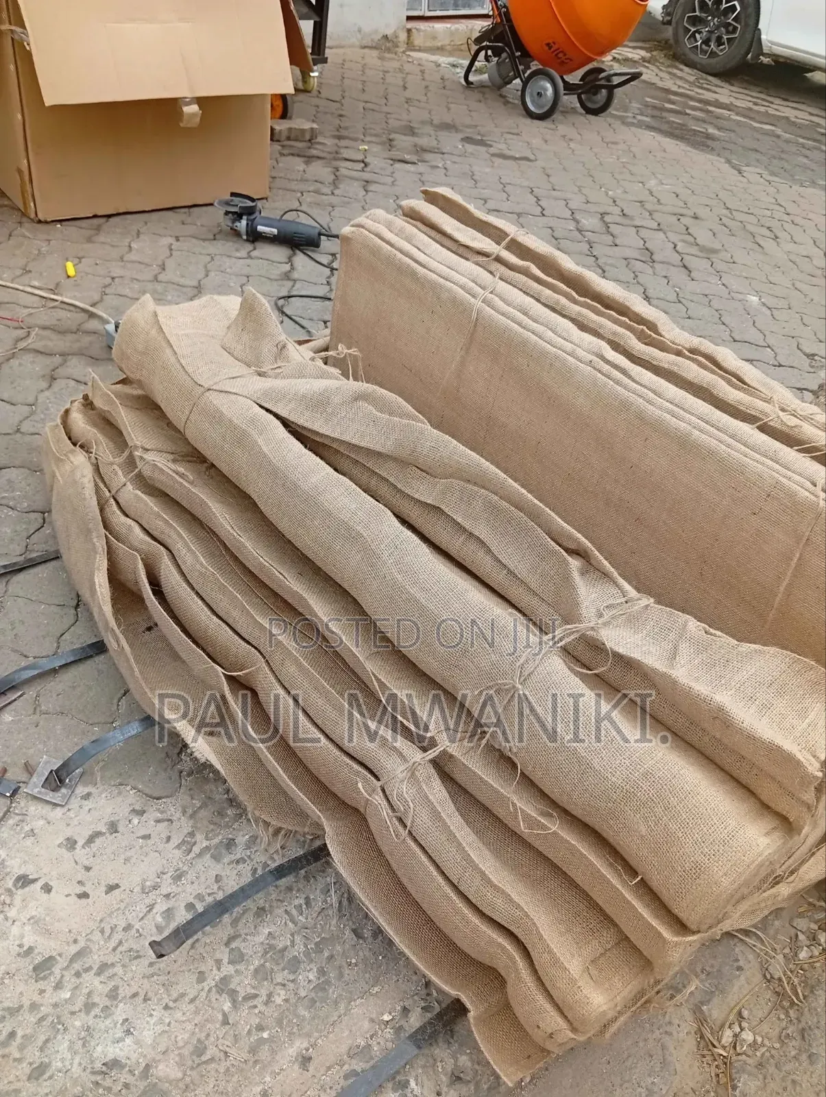 Hessian Cloth Roll /Burlap Fabric or Jute Java Curing Blanket)
