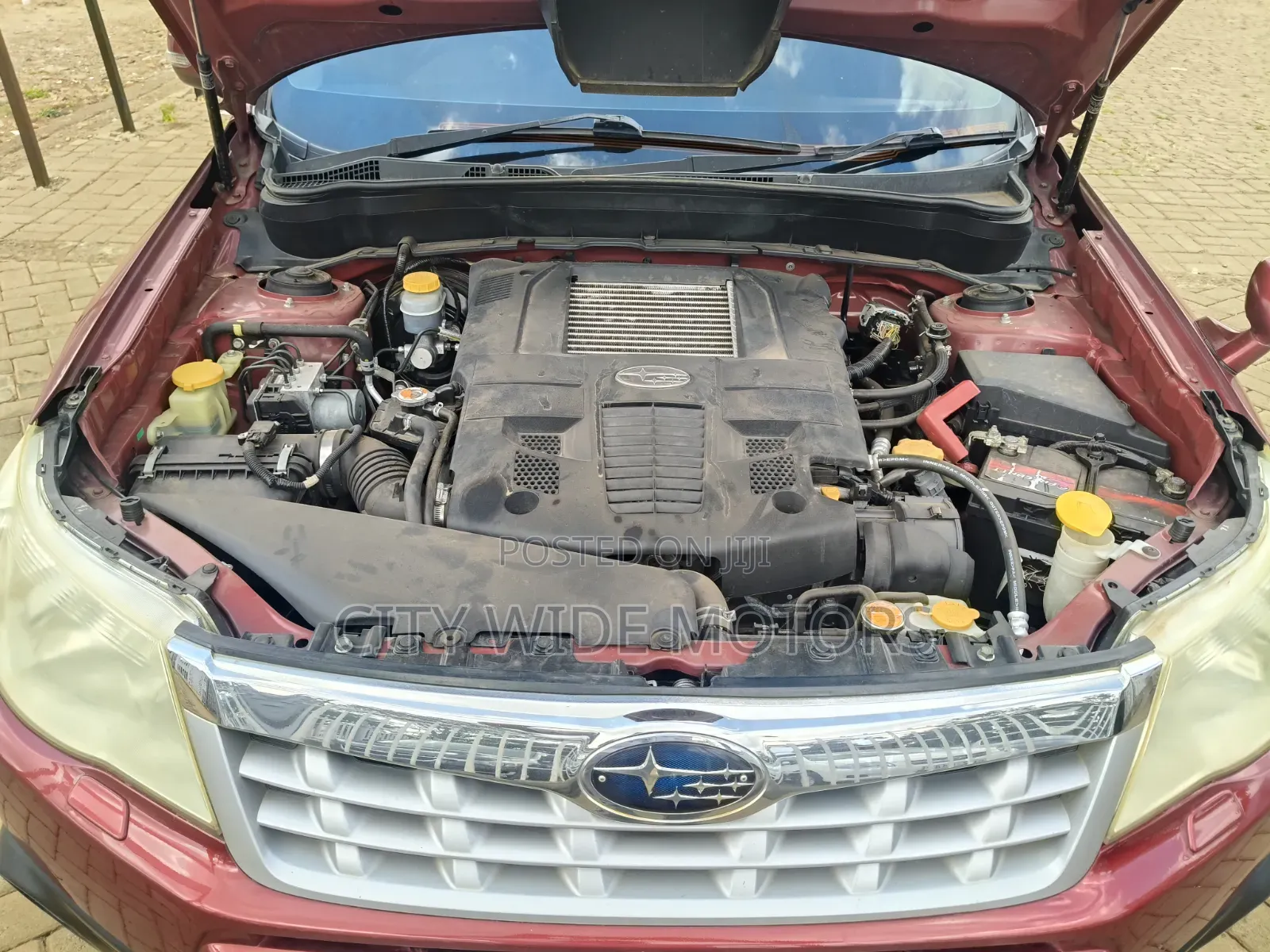 Subaru Forester 2010 Red