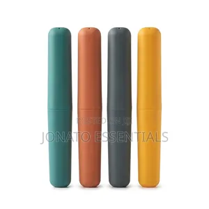Portable Travel Toothbrush Case Holder Set (4 Pcs)