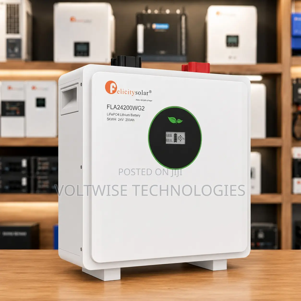 Felicity Solar 24v 200ah 5kwh Lithium Battery – Lifepo4 Solar Battery