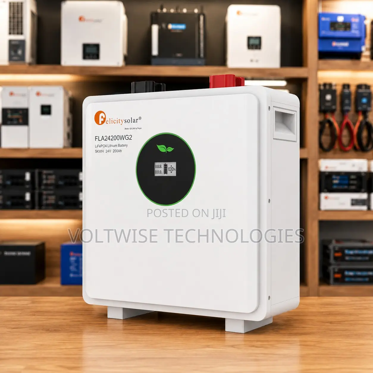 Felicity Solar 24v 200ah 5kwh Lithium Battery – Lifepo4 Solar Battery