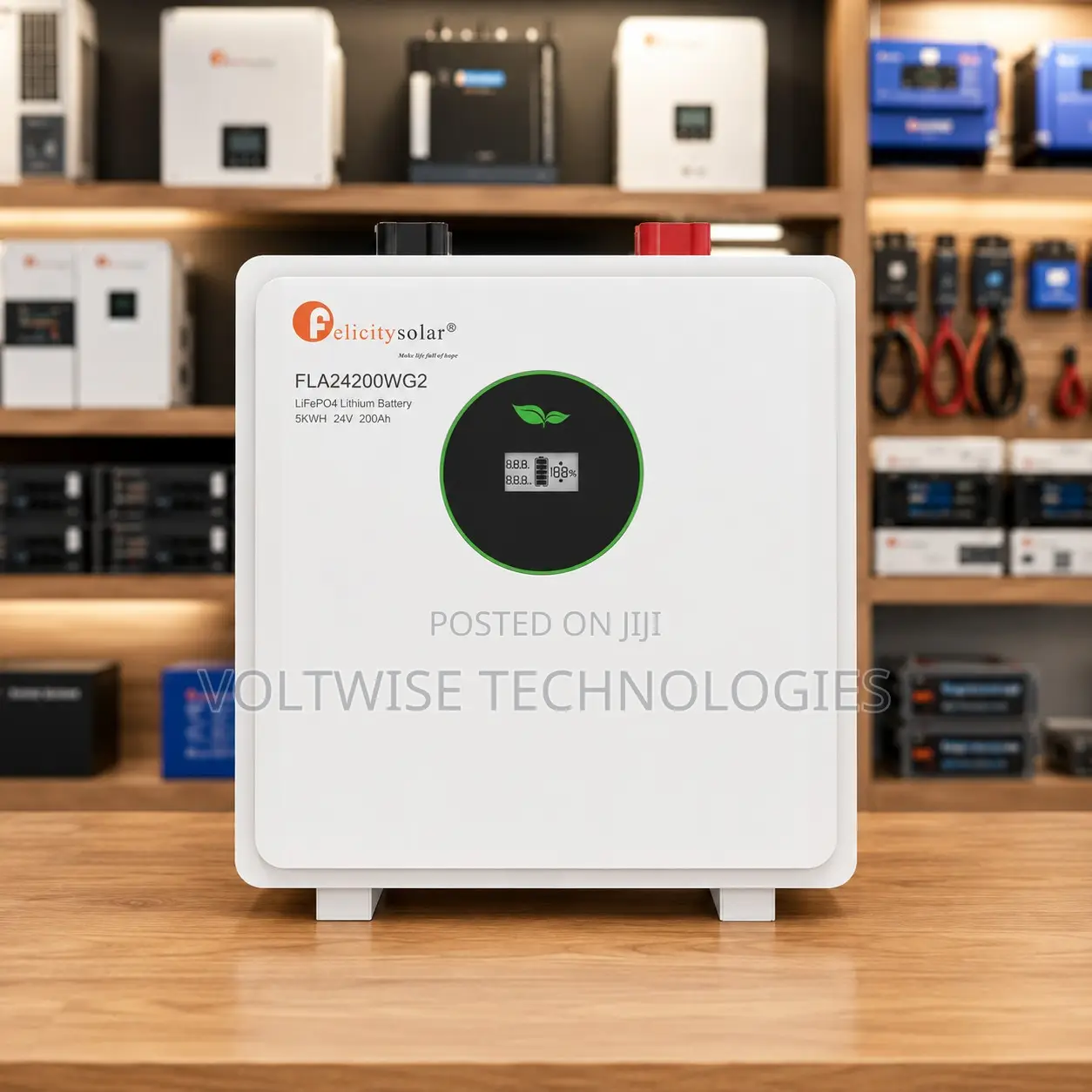 Felicity Solar 24v 200ah 5kwh Lithium Battery – Lifepo4 Solar Battery