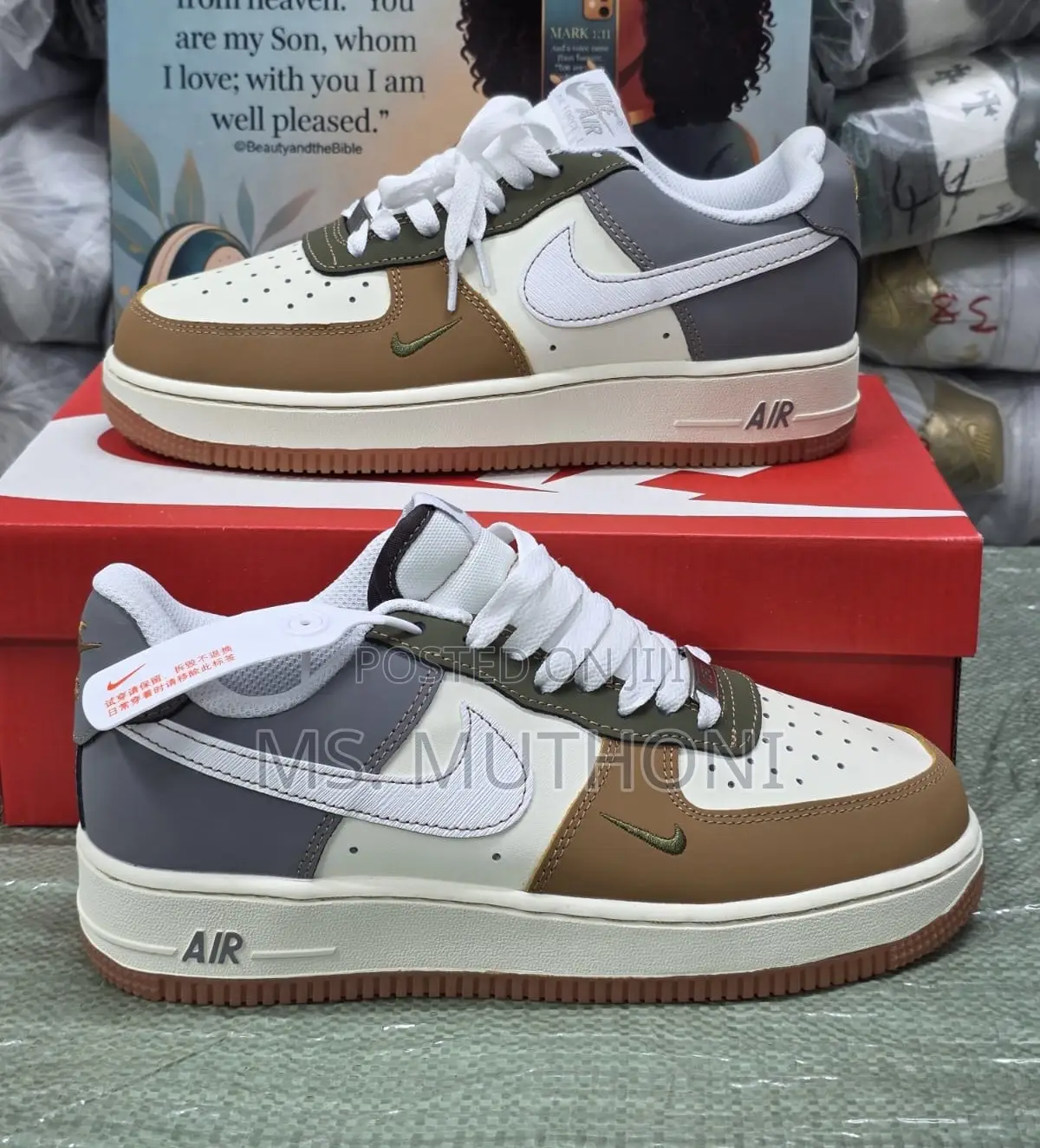 Fresh Drops ; Assorted Airforces in Stock Size 38-45