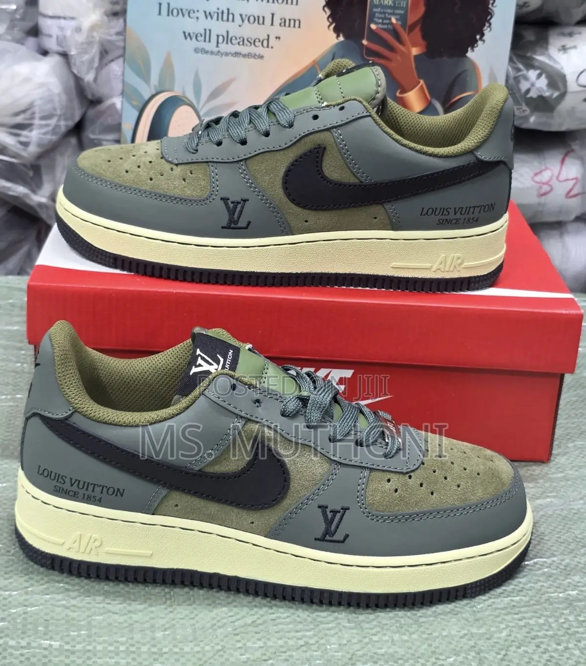 Fresh Drops ; Assorted Airforces in Stock Size 38-45
