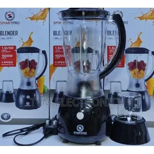 Smartpro 2-in-1 Blender SBL-100b 1500w 1.5l Jug