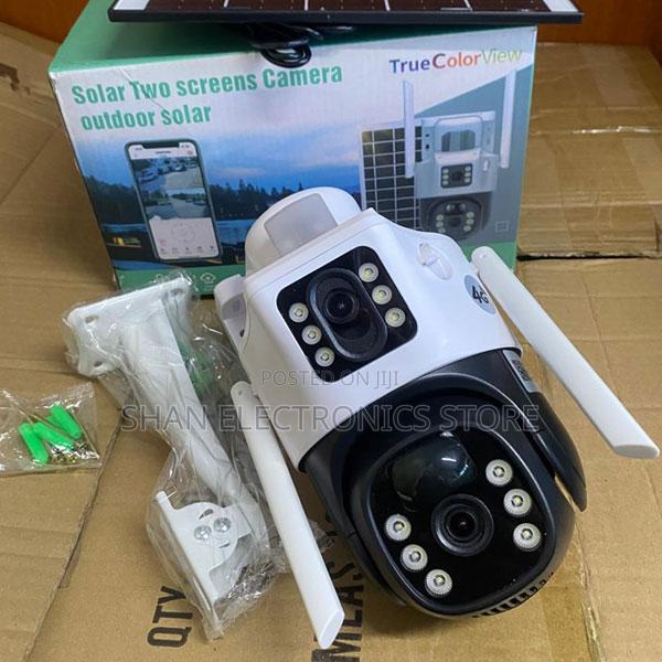 Dual High-Definition Lens 360-Degree 4g PTZ Cam, Two Way Audio
