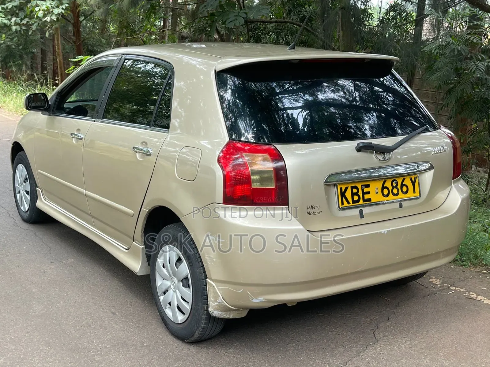 Toyota Allex 2002 Brown