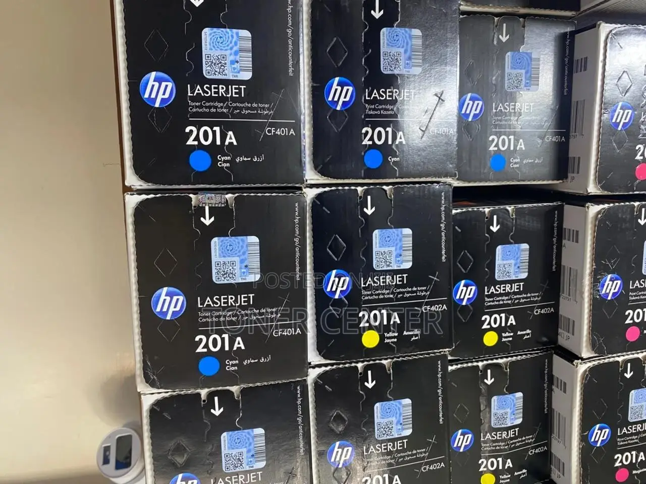Hp 201a Original Cyan Toner (Cf401a) for Hp Color Laserjet Pro Series