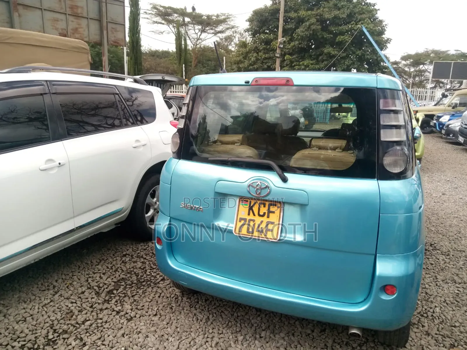 Toyota Sienta 2008 Blue