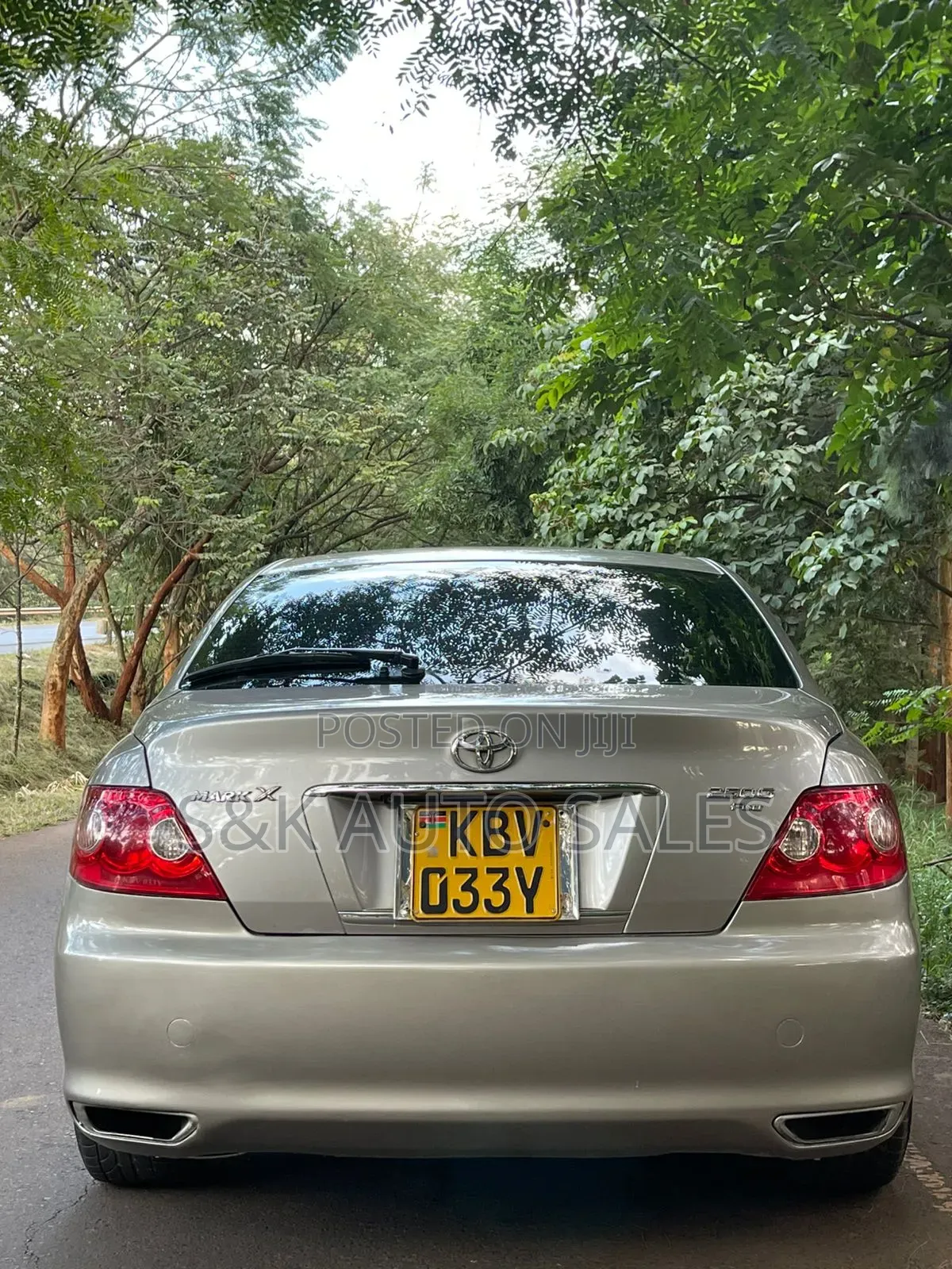 Toyota Mark X 2007 Silver