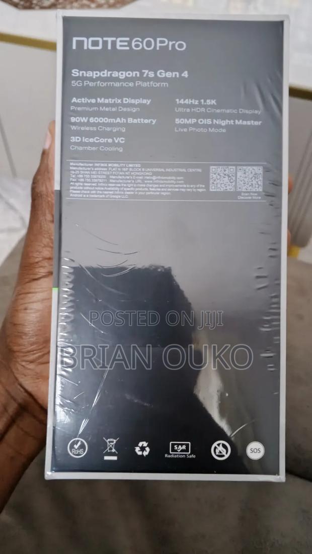 New Infinix Note 6 64 GB Blue - thumbnail 2