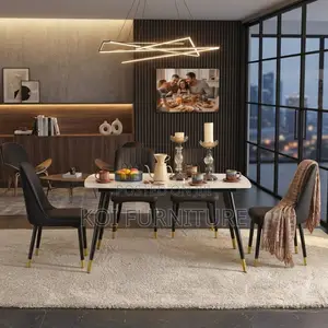 Dining Set; Four Seaters Home Dining Room Set
