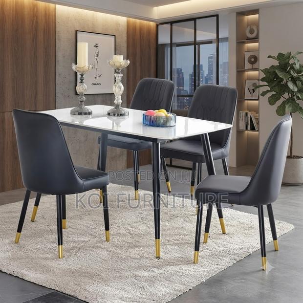 Dining Set; Four Seaters Home Dining Room Set - thumbnail 5