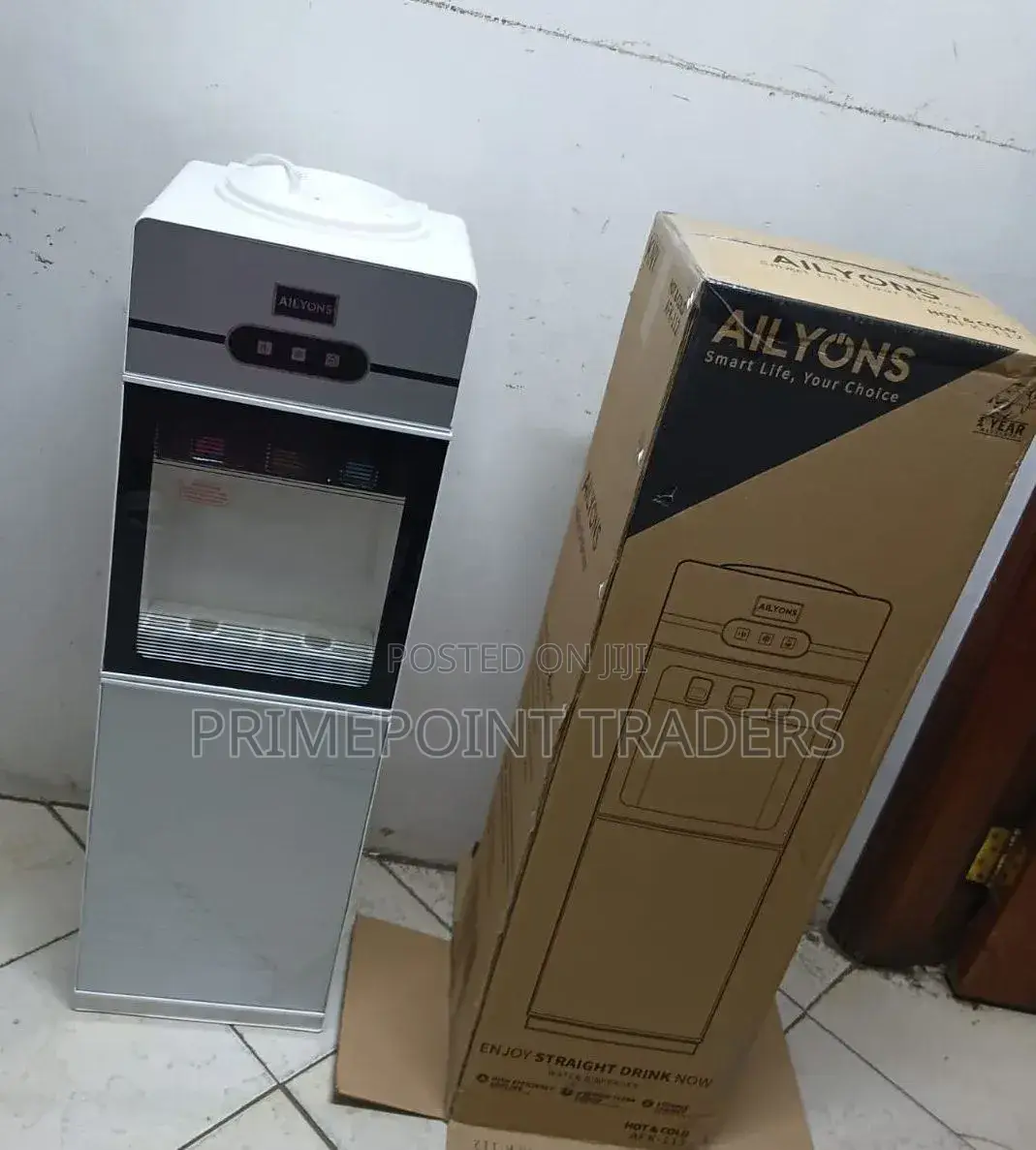 Ailyons Freestanding 3-Tap Water Dispenser With Fast Cooling Heating