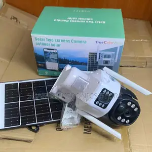 Remote Versatility Full Pan-Tilt-Zoom (Ptz) 360-Degree Solar PTZ Cam