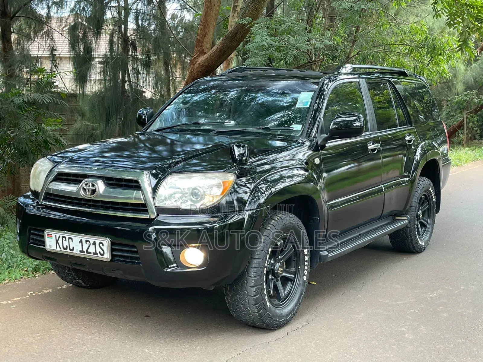 Toyota Hilux Surf 2007 Black