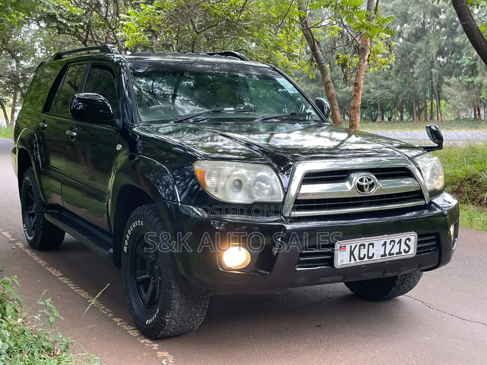Toyota Hilux Surf 2007 Black