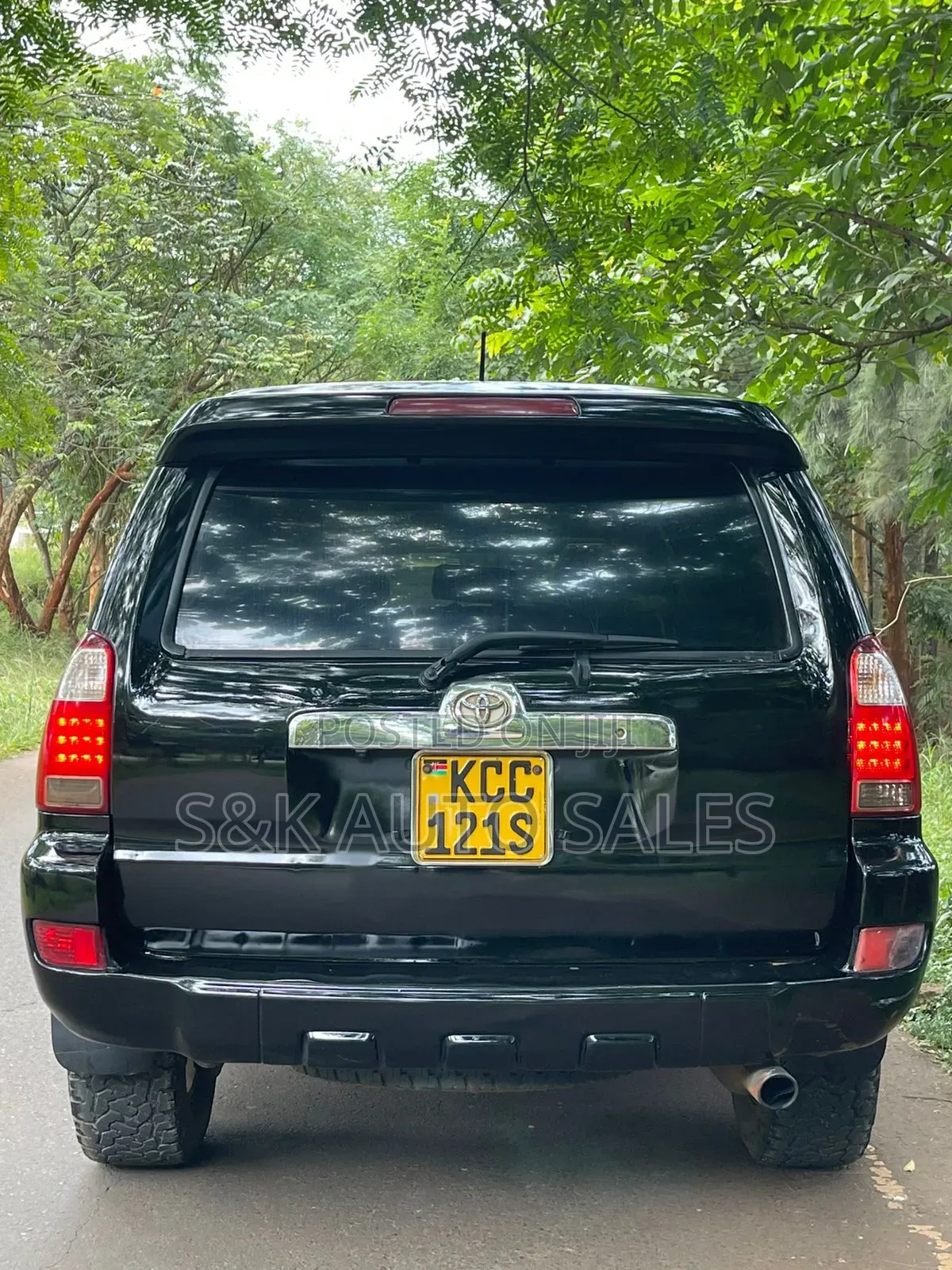 Toyota Hilux Surf 2007 Black