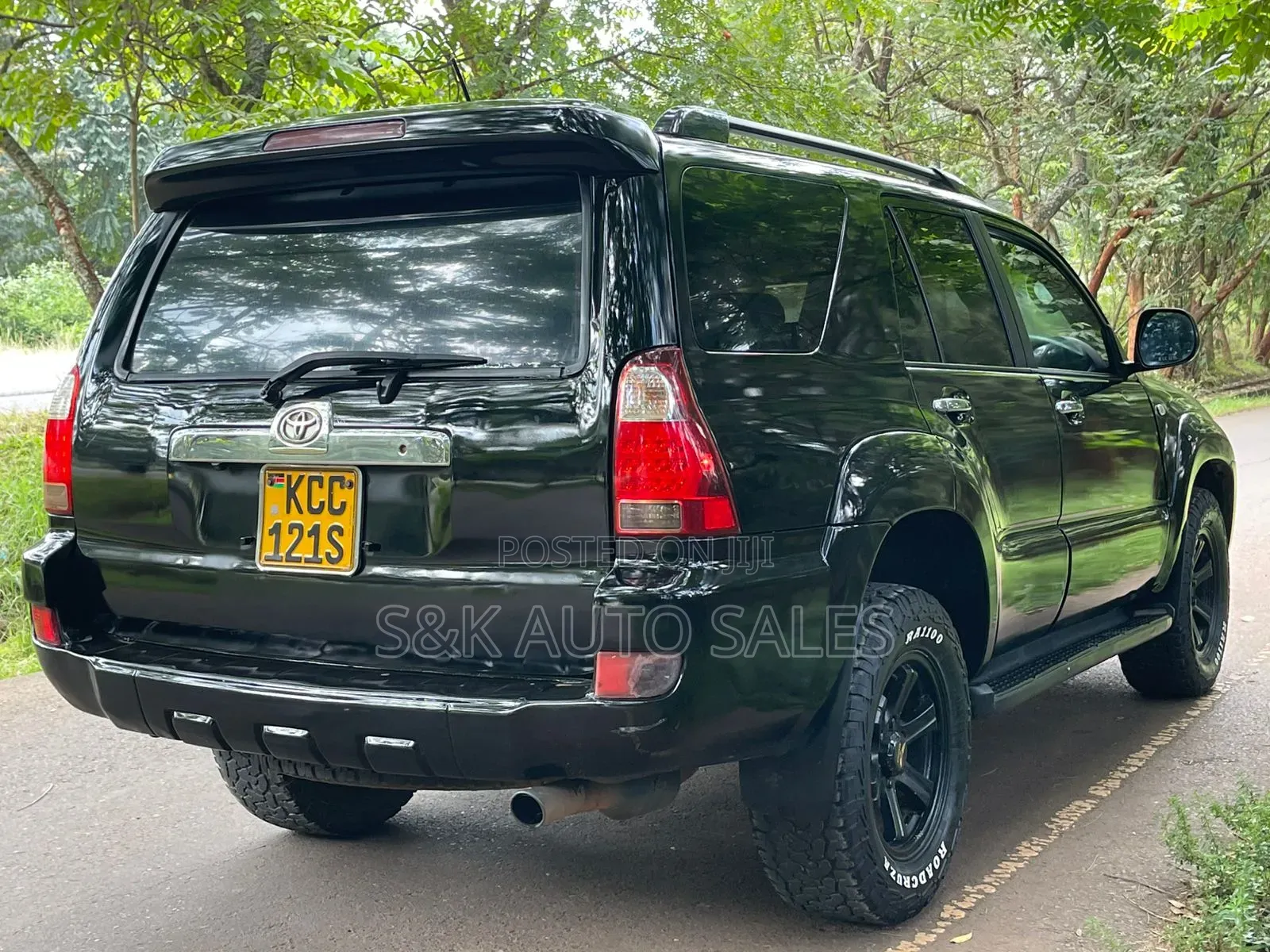 Toyota Hilux Surf 2007 Black