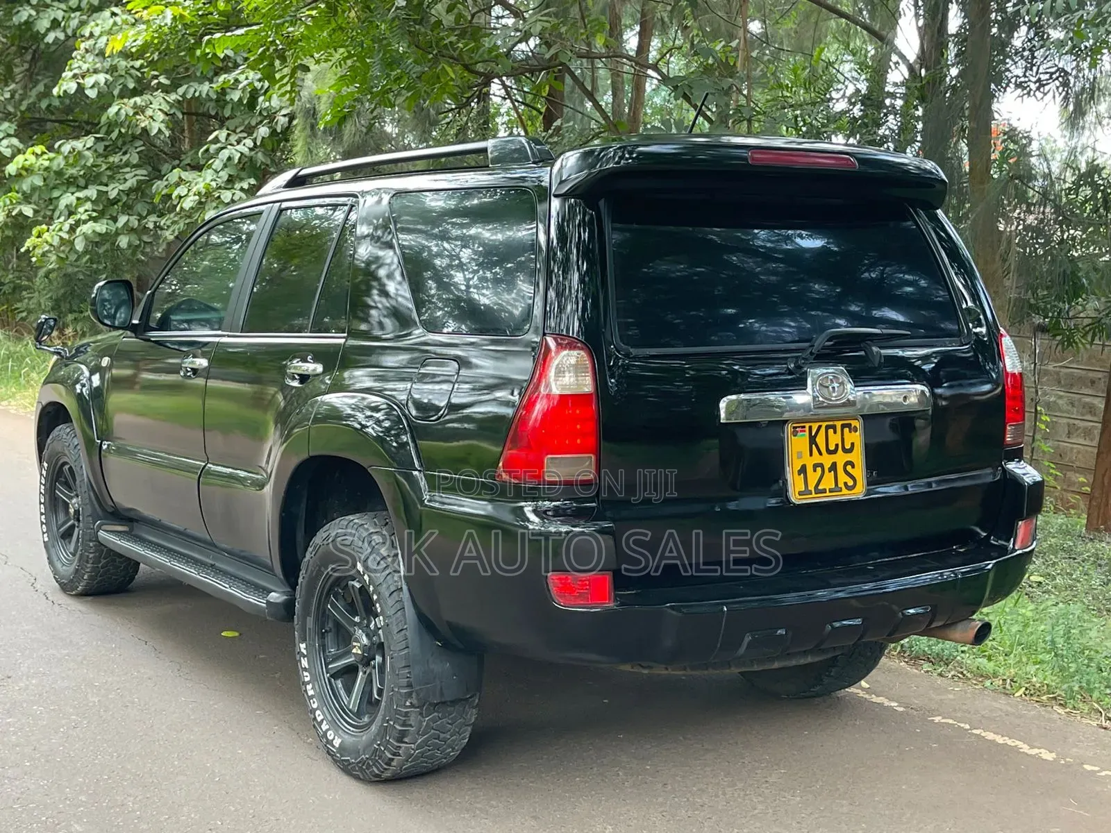 Toyota Hilux Surf 2007 Black