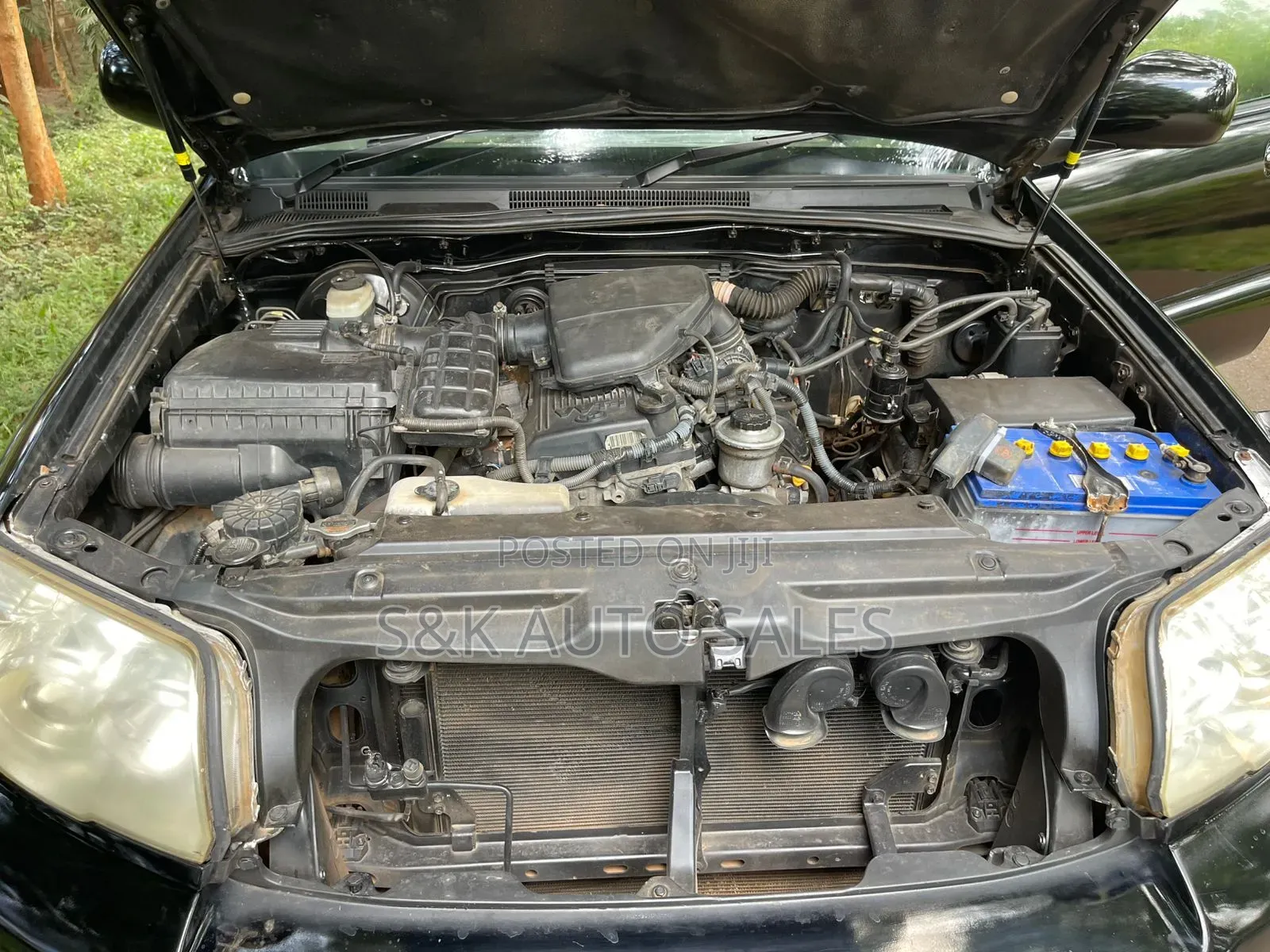Toyota Hilux Surf 2007 Black
