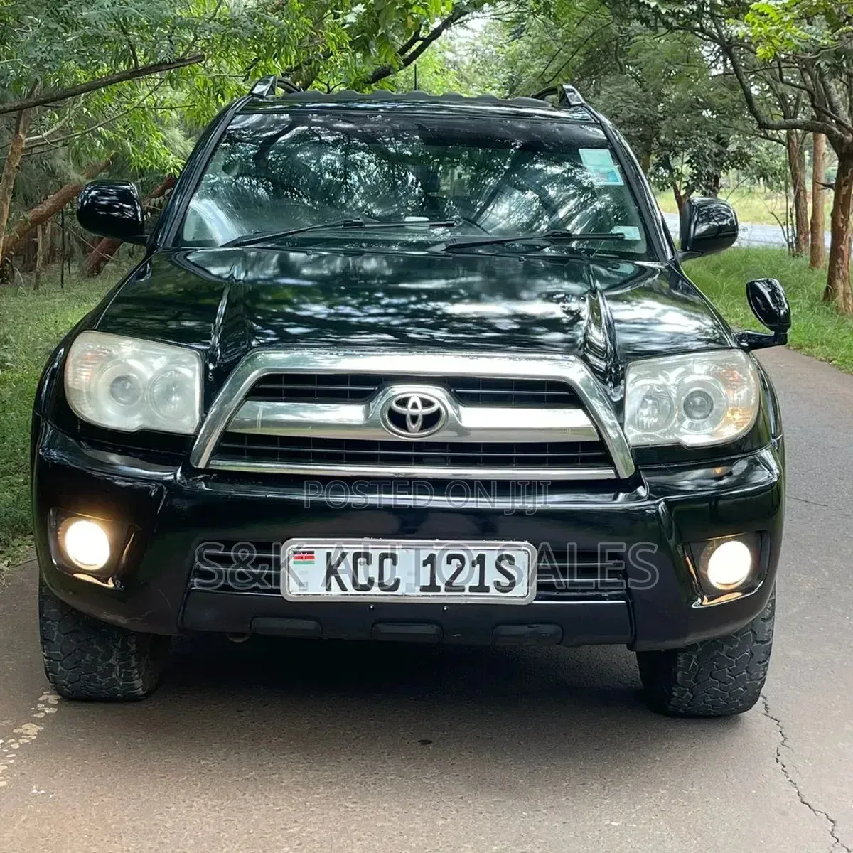 Toyota Hilux Surf 2007 Black