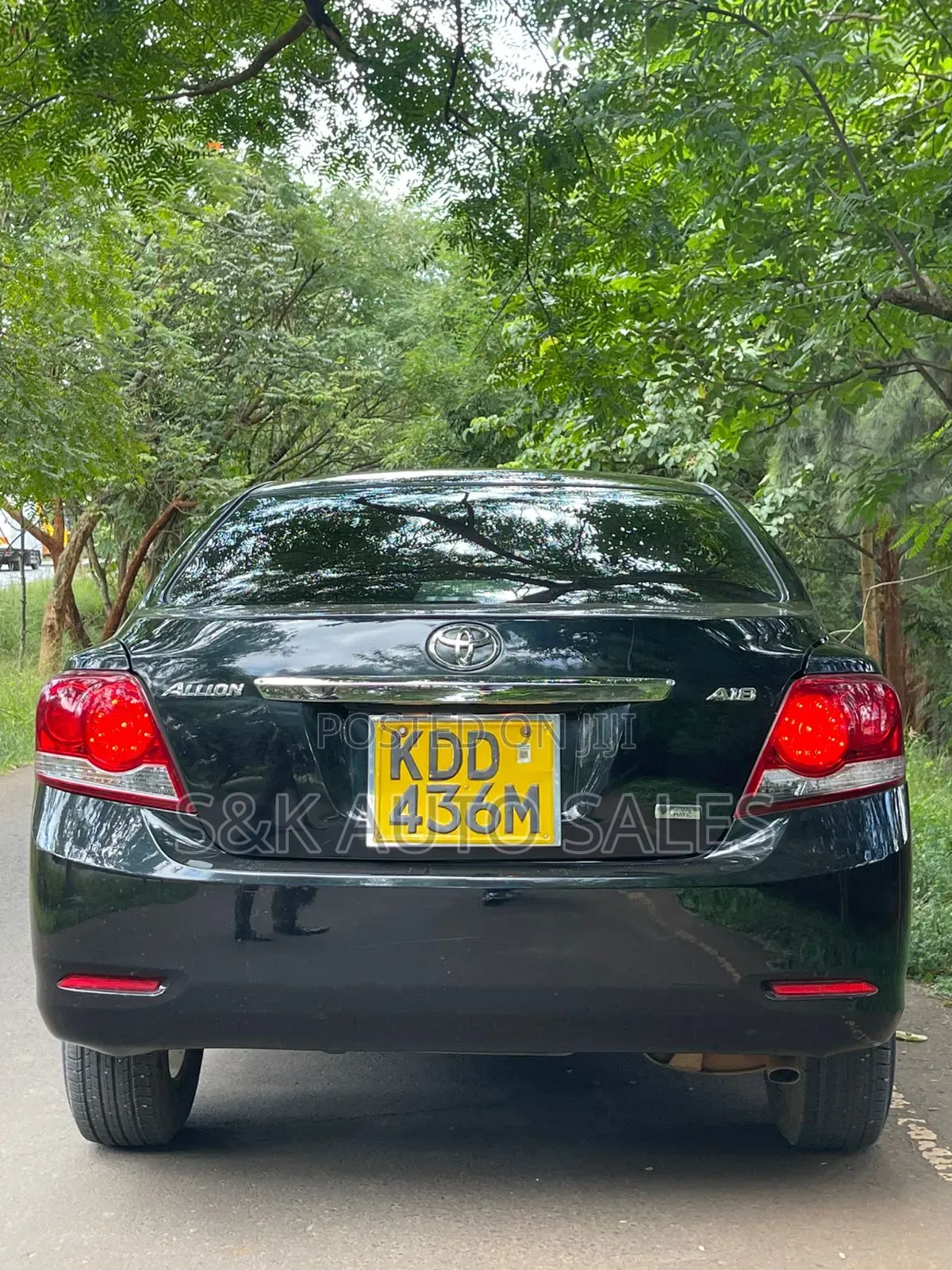 Toyota Allion 2014 Black