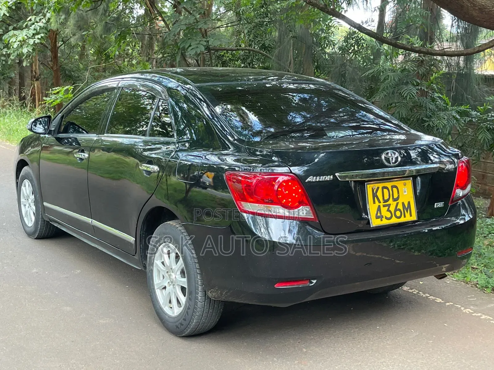 Toyota Allion 2014 Black