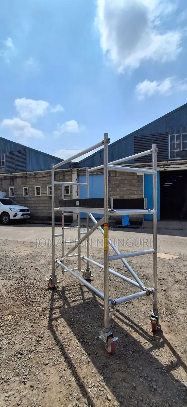 Aluminium Scaffolding Ladder – Portable Construction Scaffold