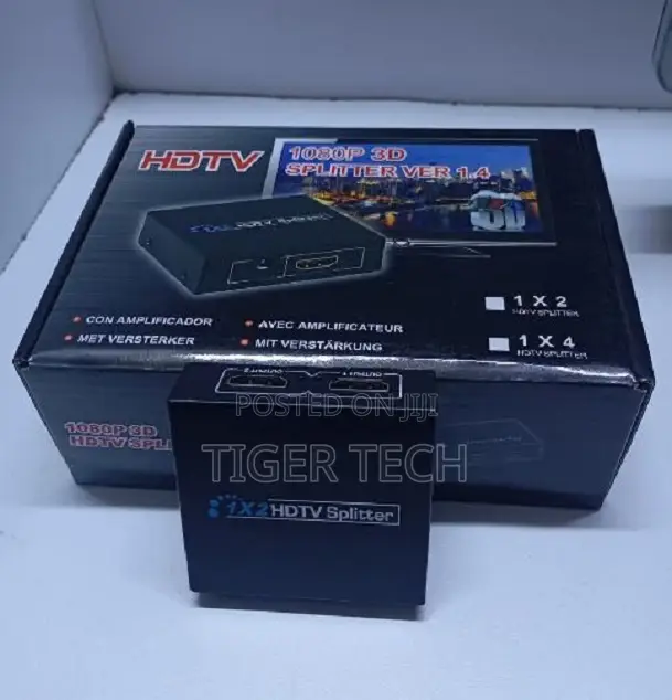 Hdmi Splitter 1 in 2 Out Splits Double the Vision, Double the Impact