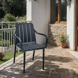 Plastic Chair: Water and Uv Resistant Stackable Armchair
