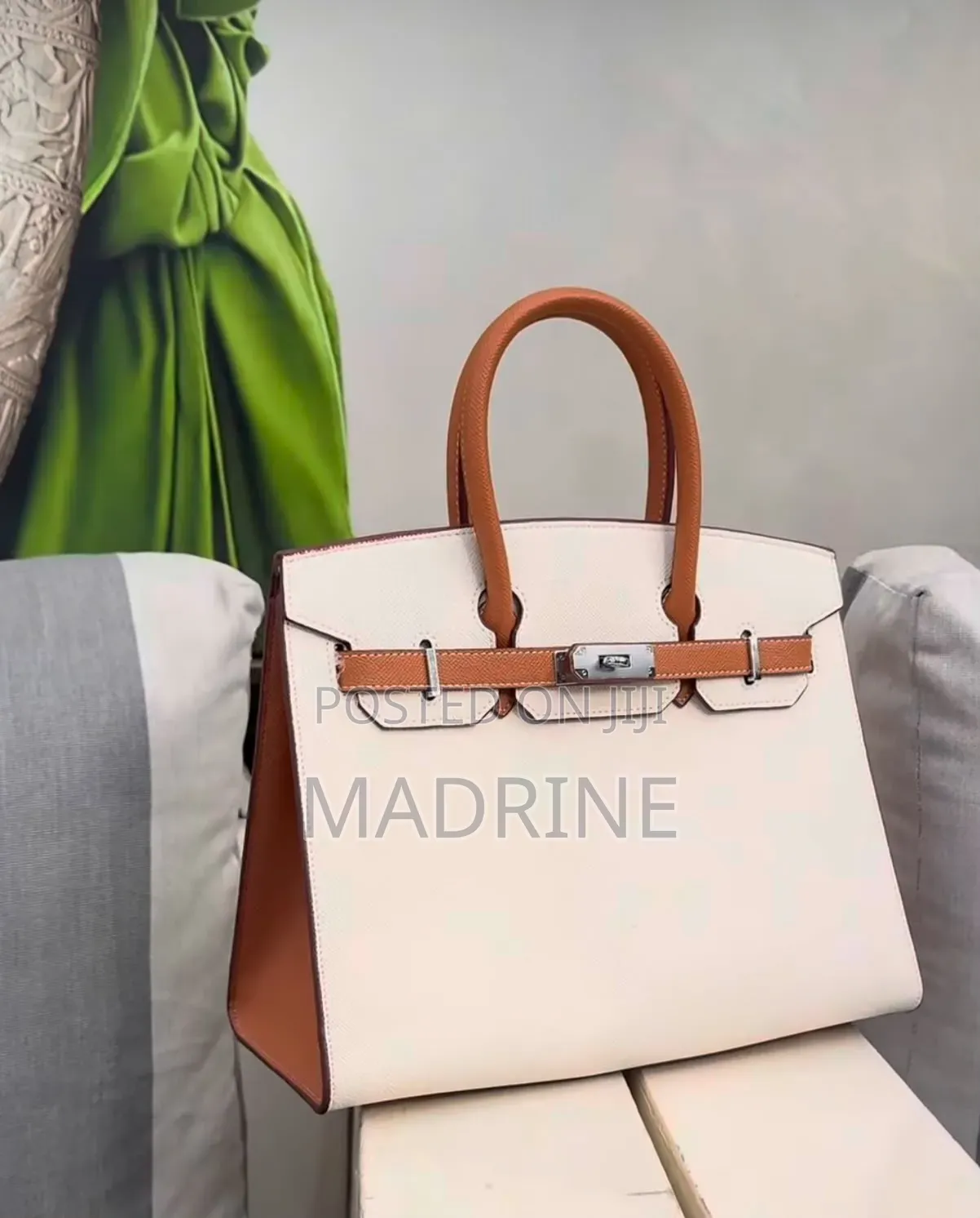 Birkin Style Tote Bag
