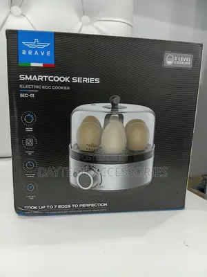 Brave Smart Electric Egg Cooker Boiler - Grey