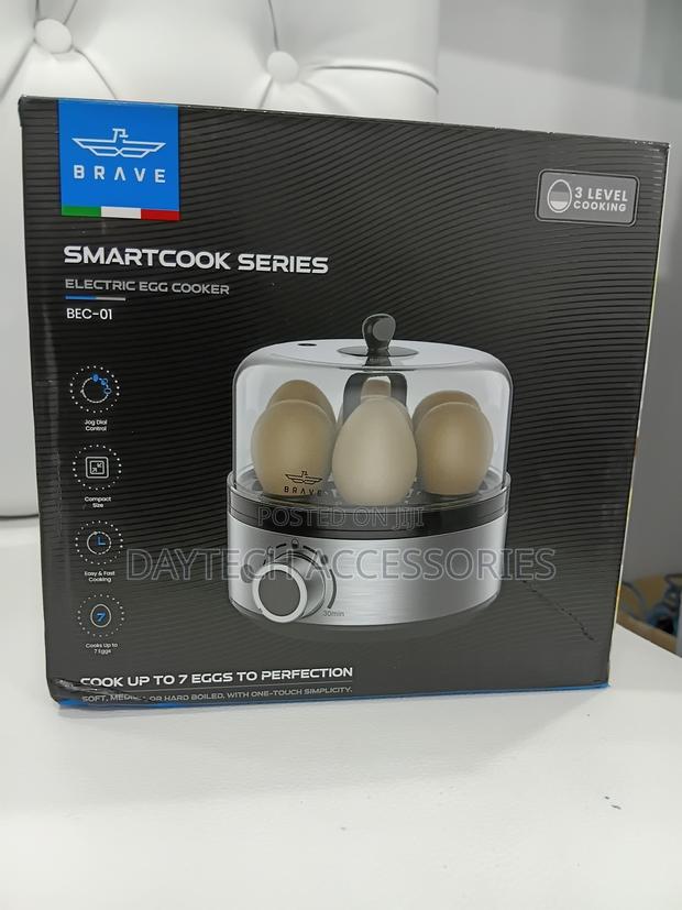 Brave Smart Electric Egg Cooker Boiler - Grey - thumbnail 2