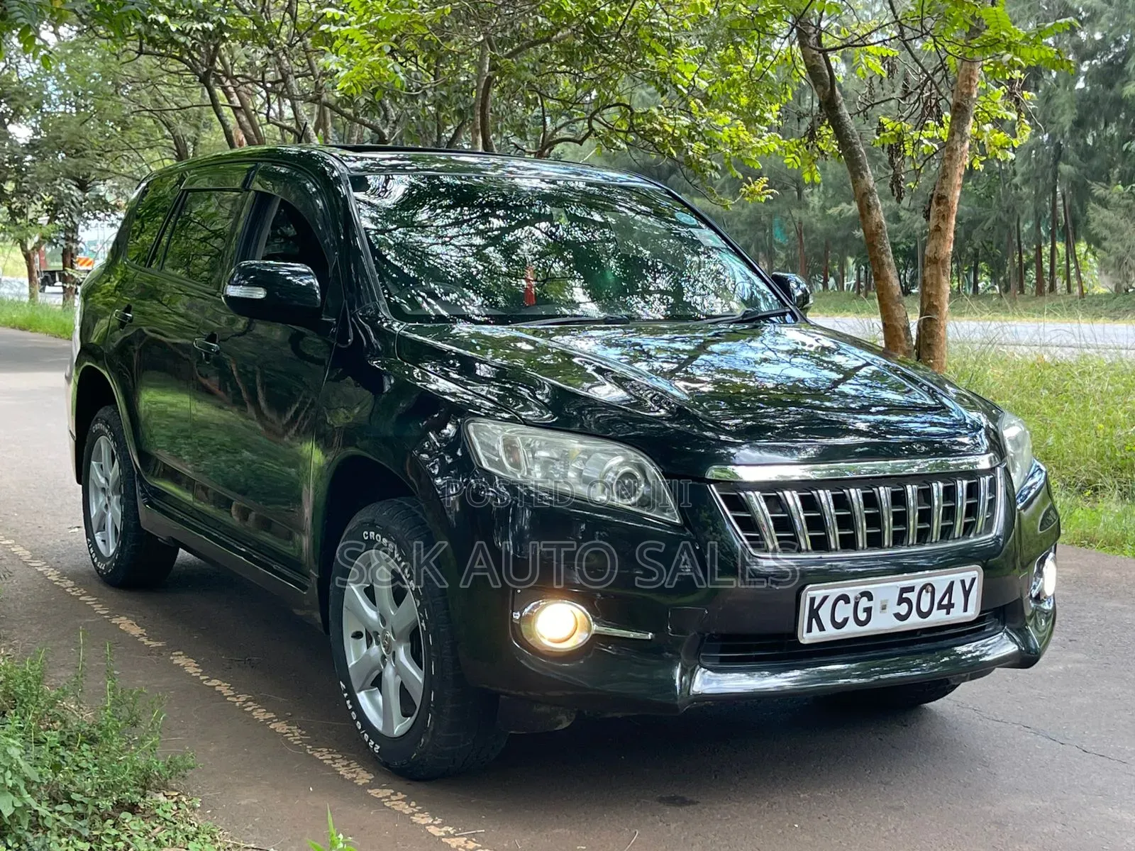 Toyota Vanguard 2009 Black