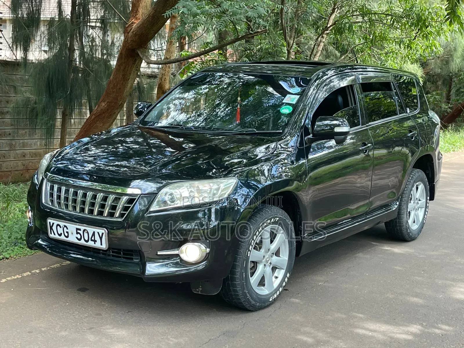 Toyota Vanguard 2009 Black