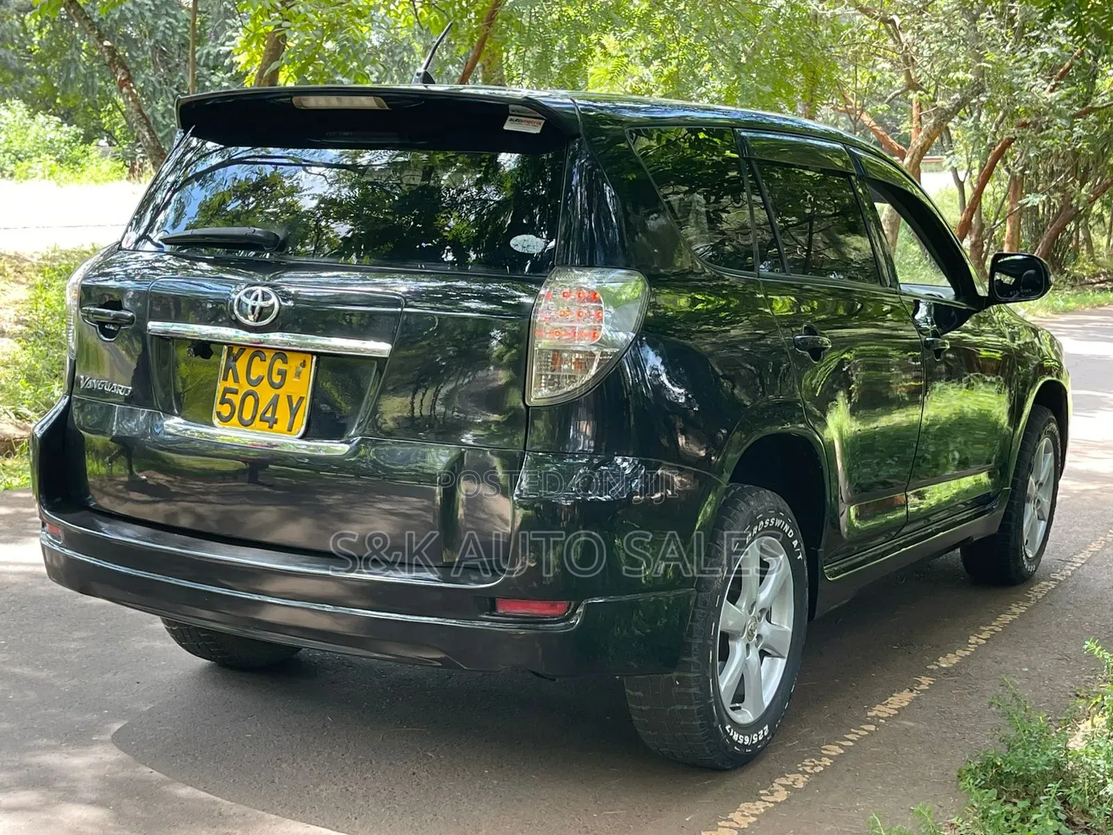 Toyota Vanguard 2009 Black